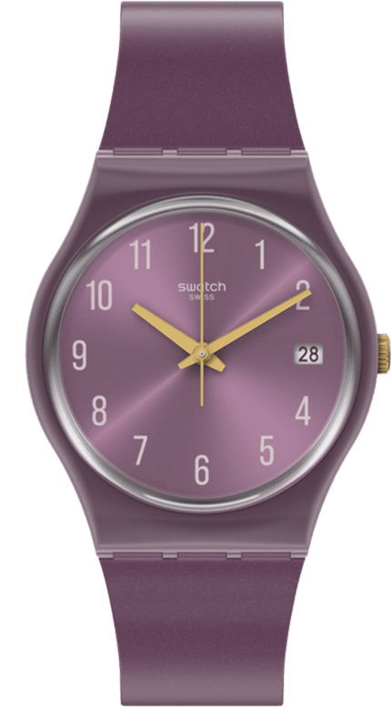 Swatch Gv403 PEARL YPURPLE Kol Saati