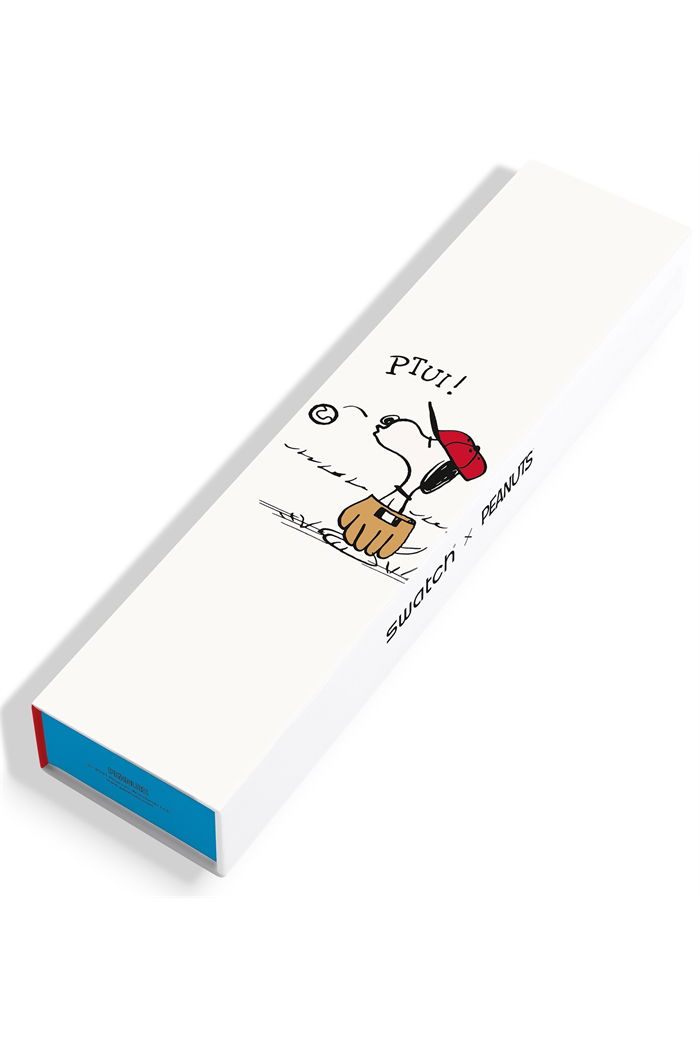 Swatch So29z107 PEANUTS FIRST BASE Kol Saati
