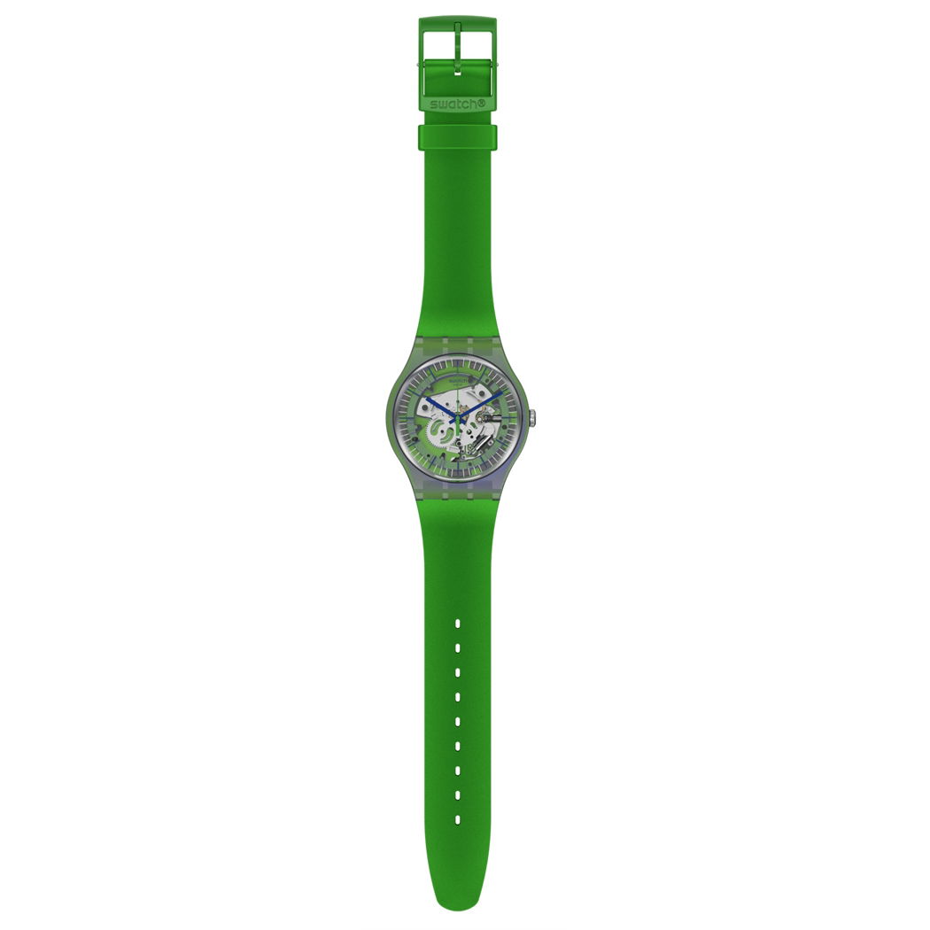 Swatch Suom117 SHIMMER GREEN Kol Saati
