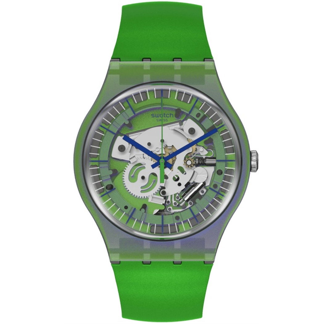Swatch Suom117 SHIMMER GREEN Kol Saati