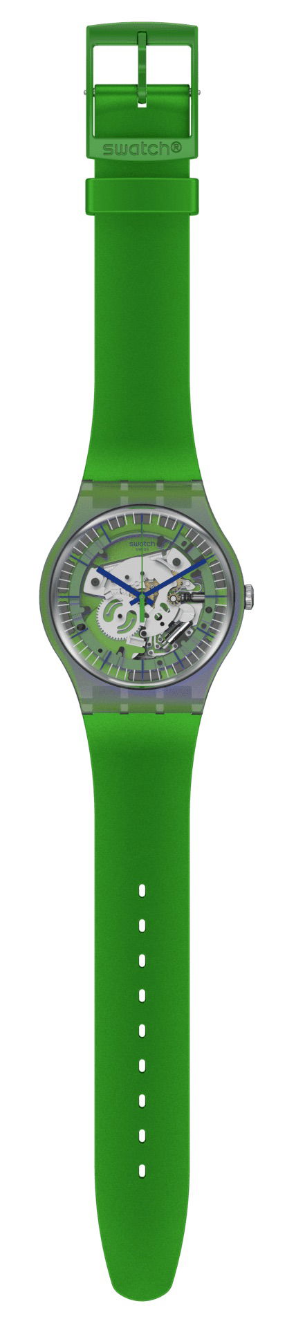 Swatch Suom117 SHIMMER GREEN Kol Saati