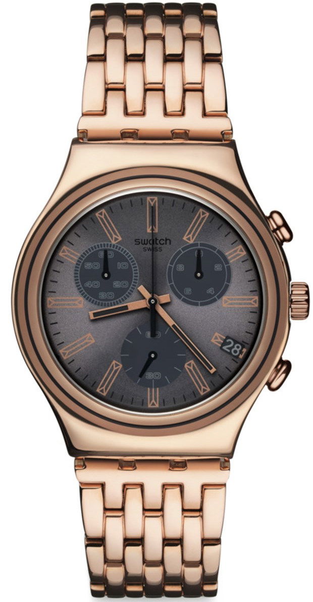 Swatch Ycg411gd GRIS EN ROSE RESTYLED Kol Saati