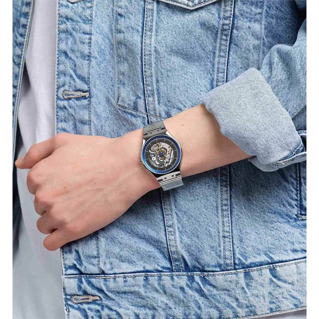 Swatch Ss07s116gg RINGING IN BLUE Kol Saati