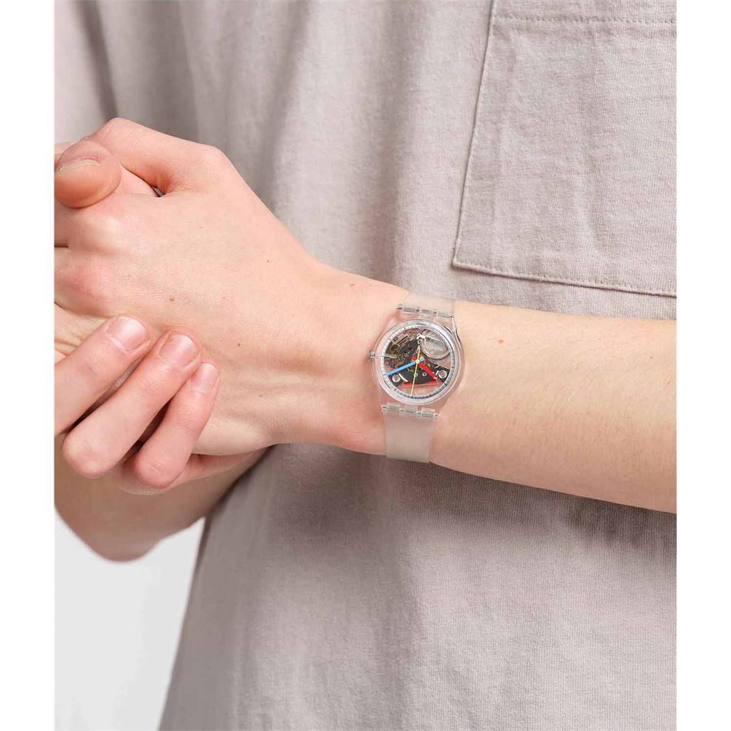Swatch So28k100 CLEARLY GENT Kol Saati