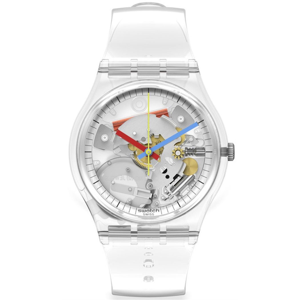 Swatch So28k100 CLEARLY GENT Kol Saati