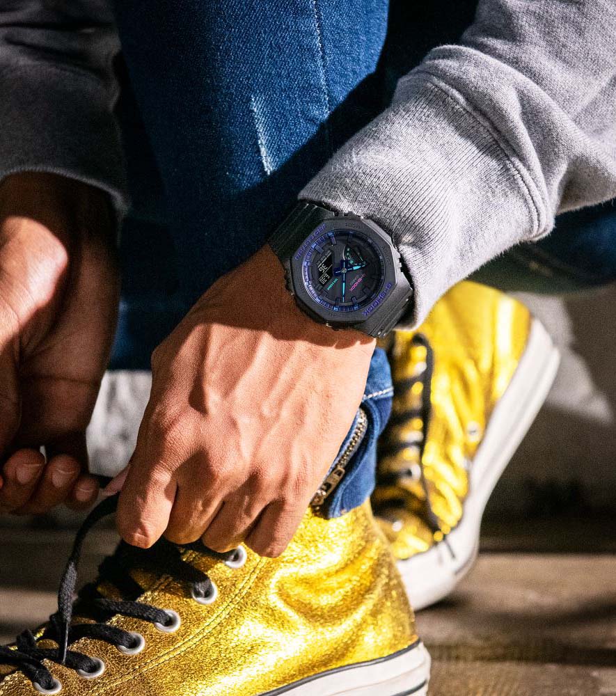 Casio Ga-2100vb-1adr G-Shock Erkek Kol Saati