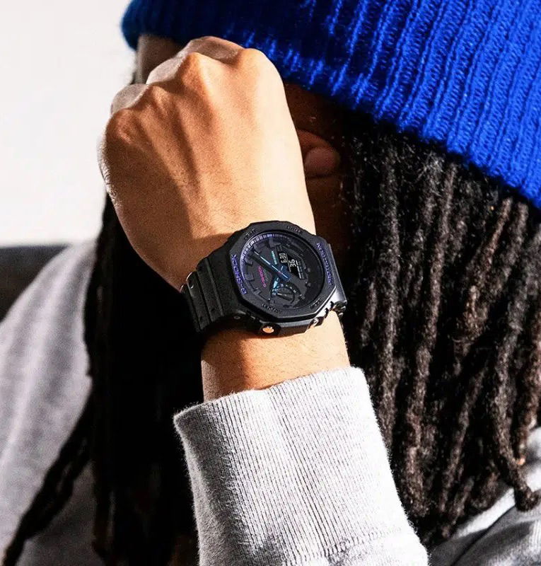 Casio Ga-2100vb-1adr G-Shock Erkek Kol Saati