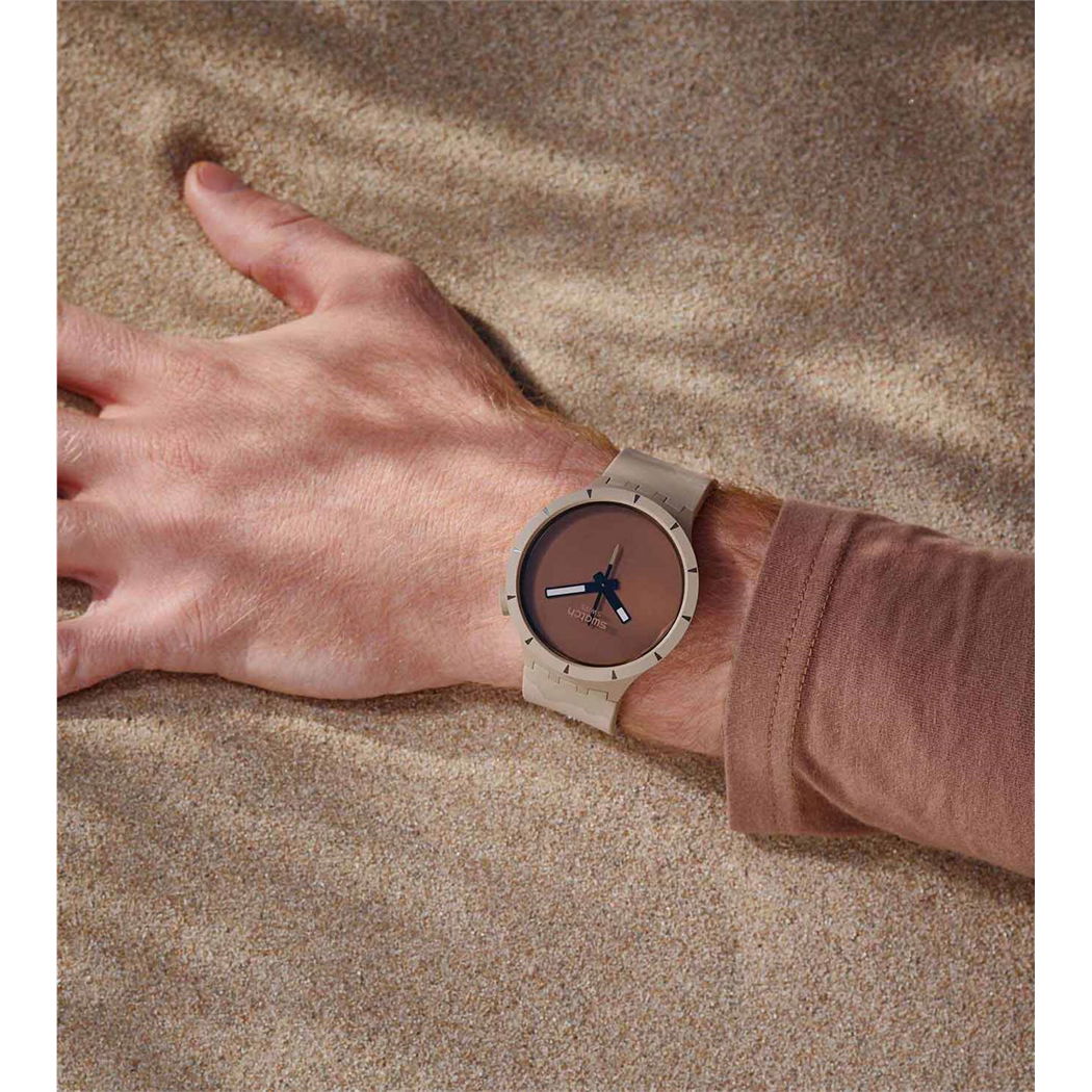 Swatch Sb03c101 BIG BOLD BIOCERAMIC DESERT