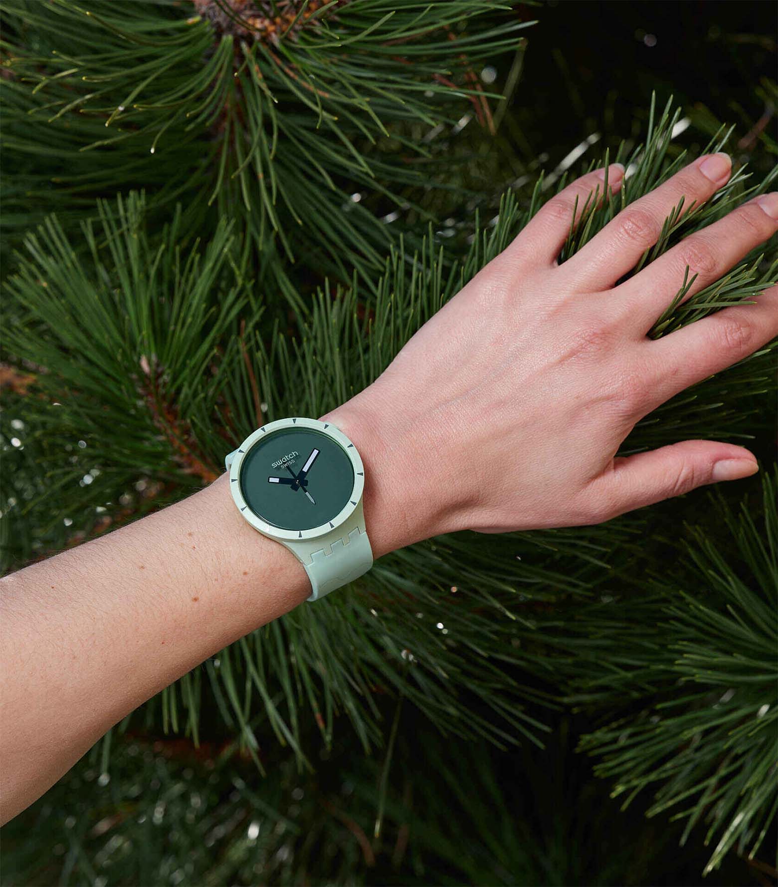Swatch Sb03g100 BIG BOLD BIOCERAMIC FOREST