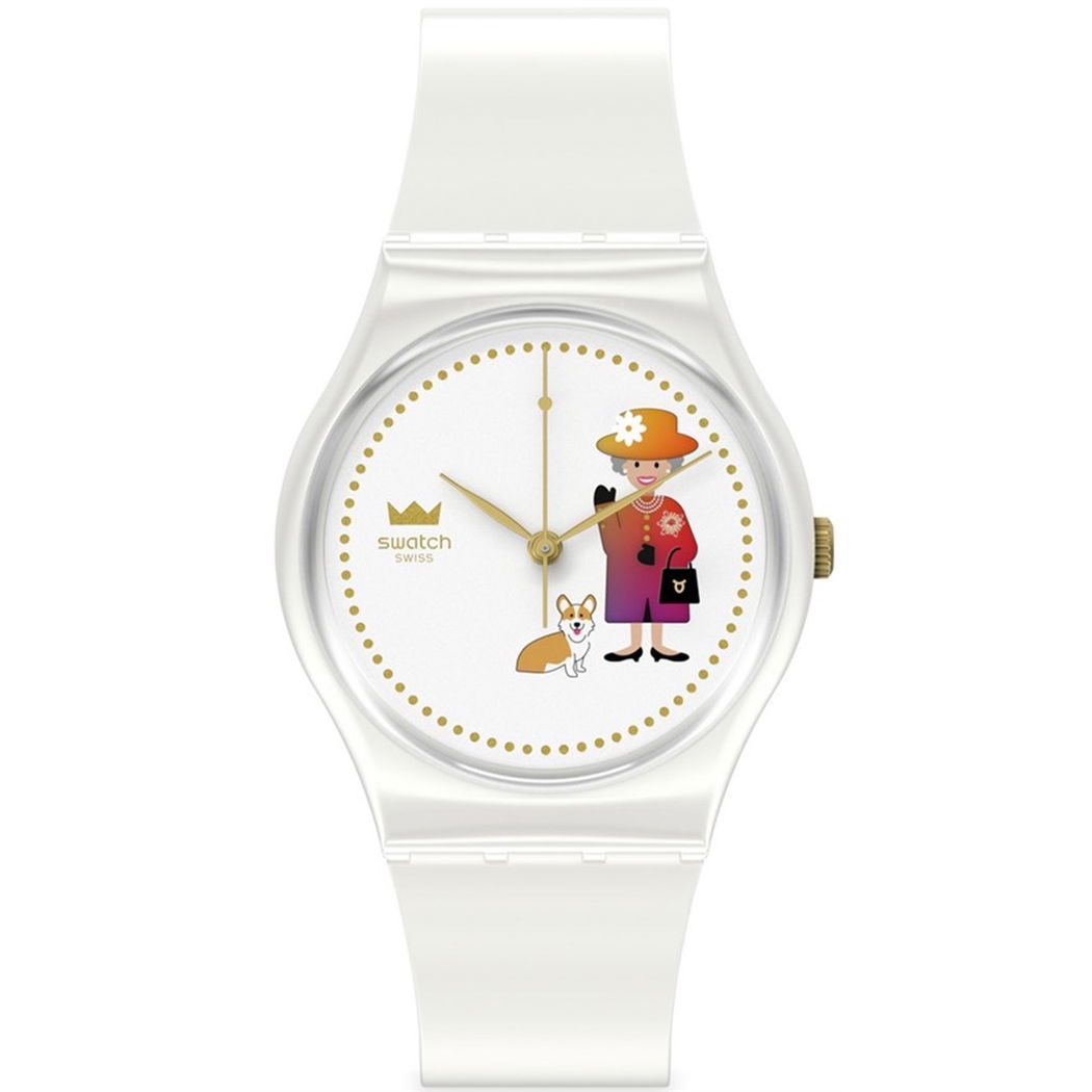 Swatch Gz711 HOW MAJESTIC Kraliçe 2. Elizabeth