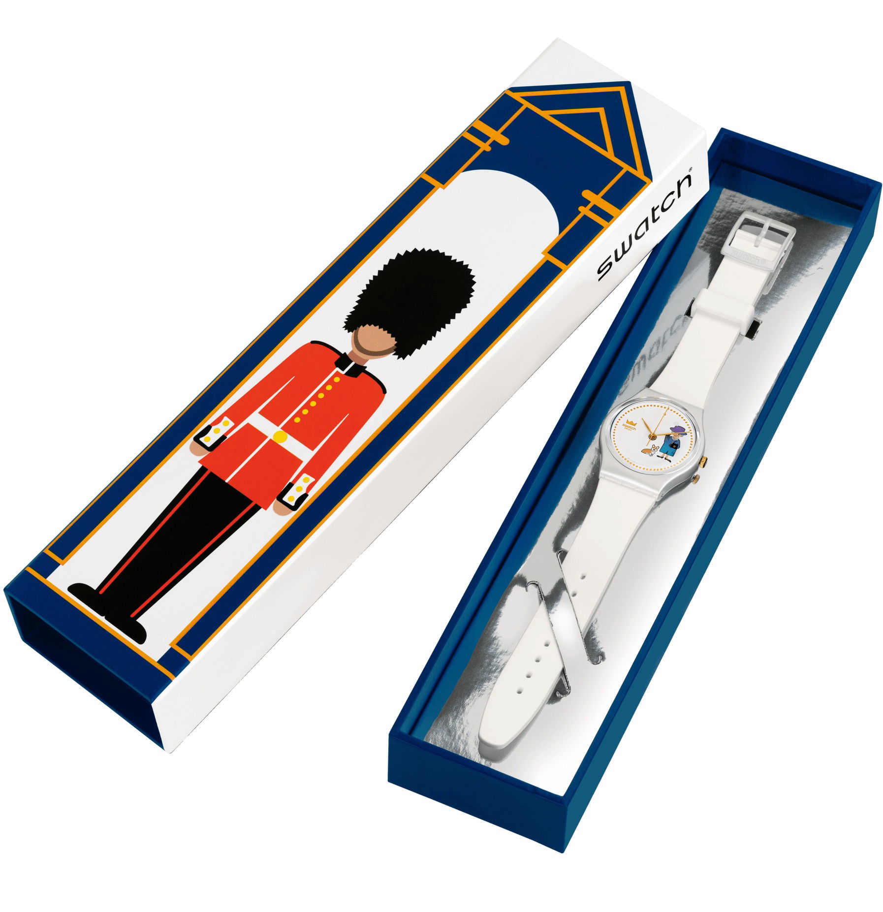 Swatch Gz711 HOW MAJESTIC Kraliçe 2. Elizabeth