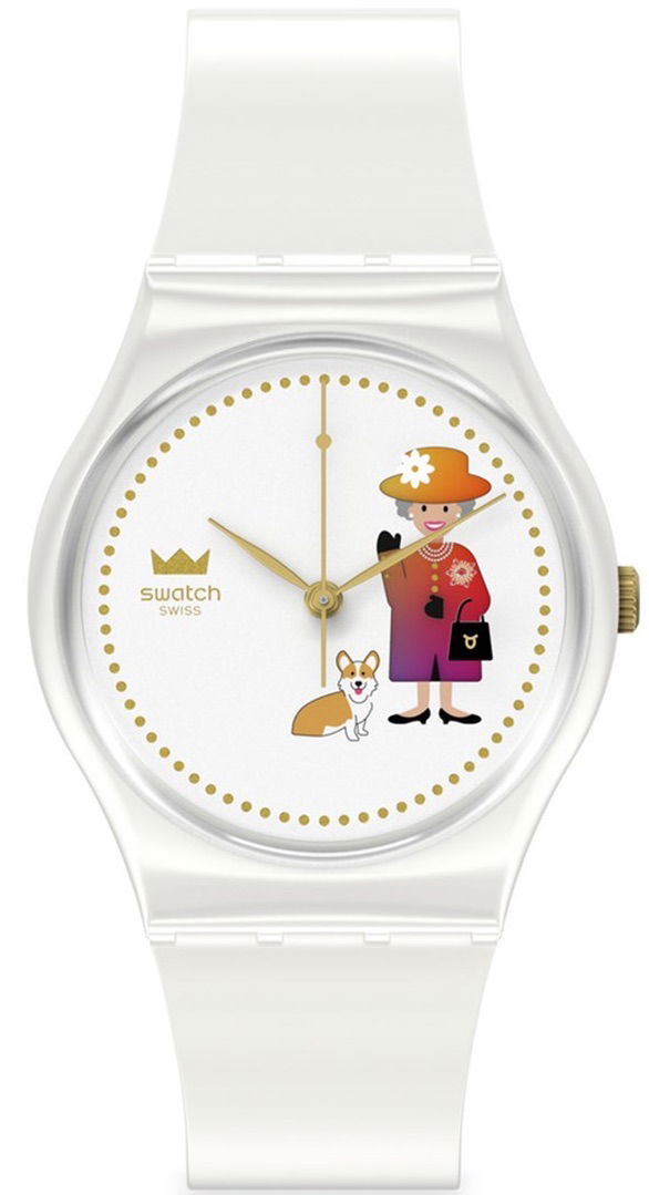 Swatch Gz711 HOW MAJESTIC Kraliçe 2. Elizabeth
