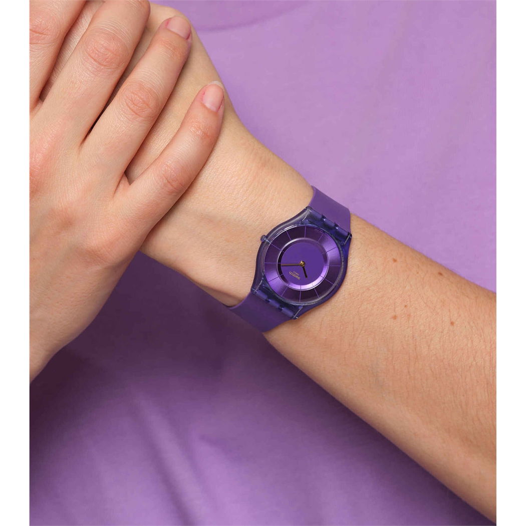 Swatch Ss08v103 PURPLE TIME Kol Saati
