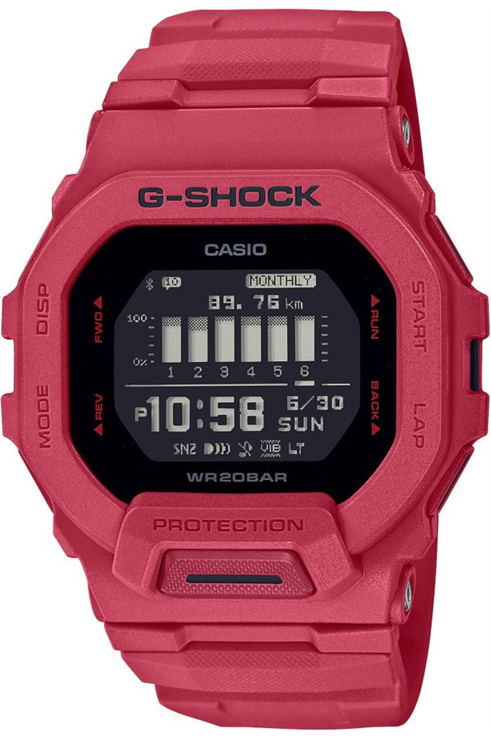 Casio Gbd-200rd-4dr Gshock Erkek Kol Saati