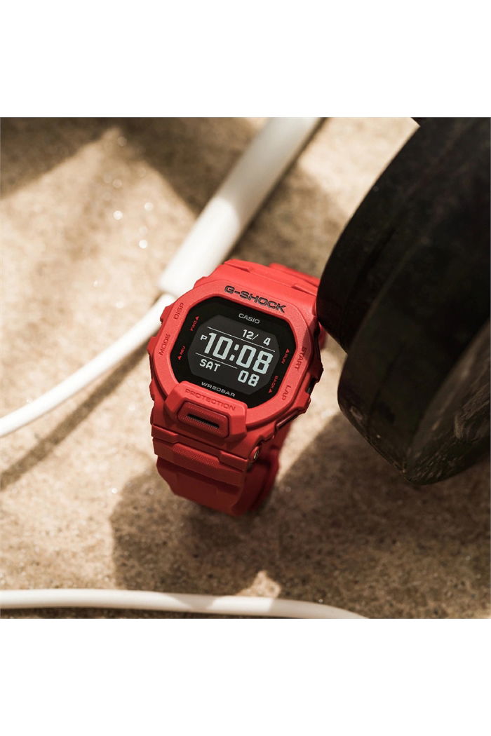 Casio Gbd-200rd-4dr Gshock Erkek Kol Saati