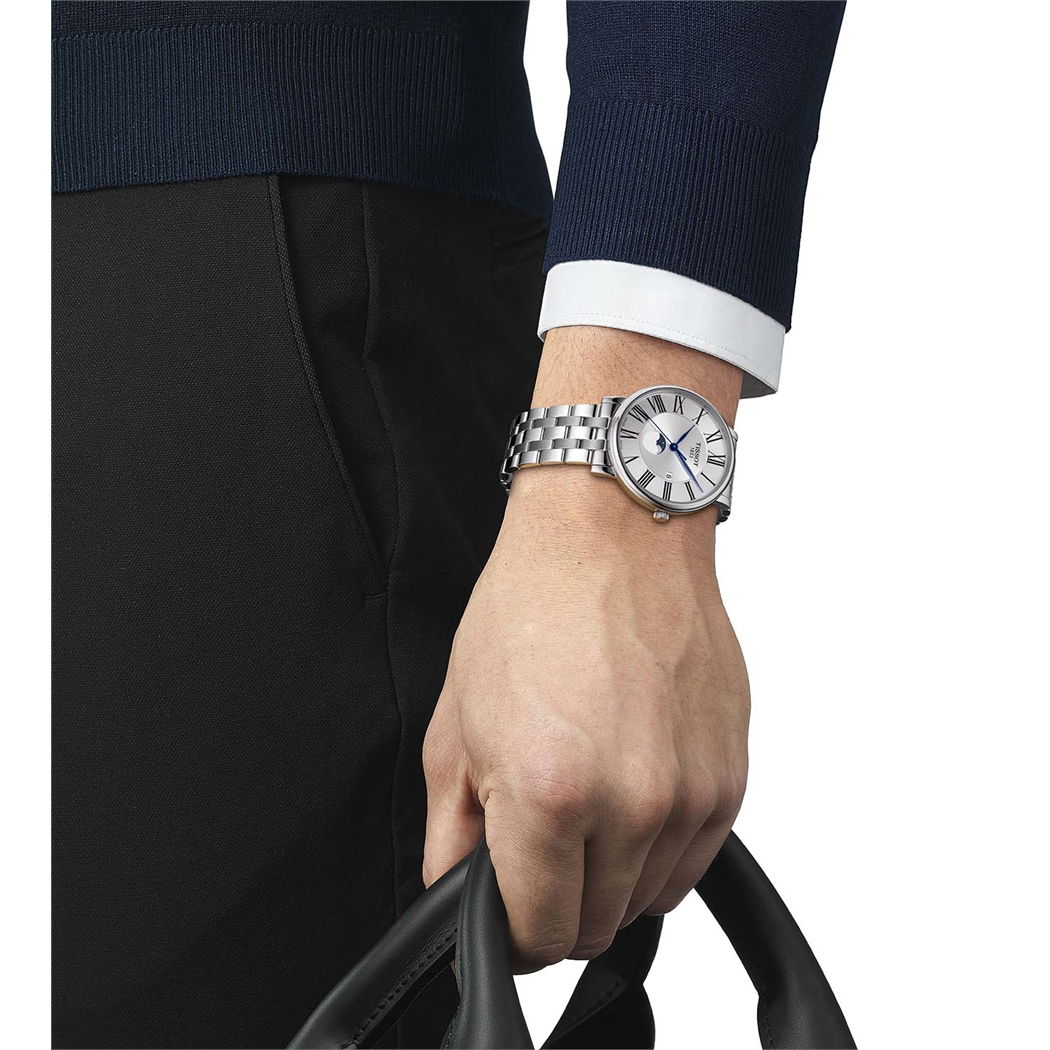 Tissot Carson Premium Gent Moonphase T122.423.11.033.00 Erkek Kol Saati