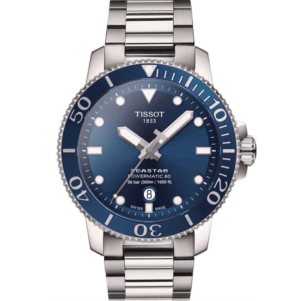 Tissot Seastar 1000 43mm T1204071104103 - Otomatik Erkek Saati (T120.407.11.041.03)