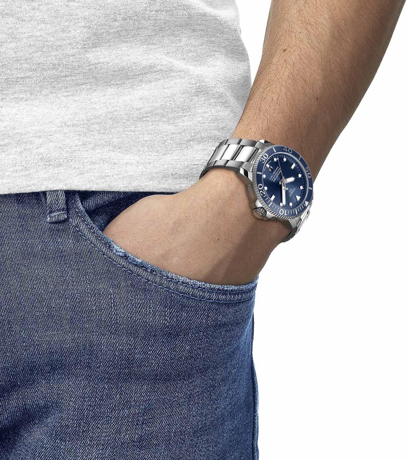 Tissot Seastar 1000 43mm T1204071104103 - Otomatik Erkek Saati (T120.407.11.041.03)