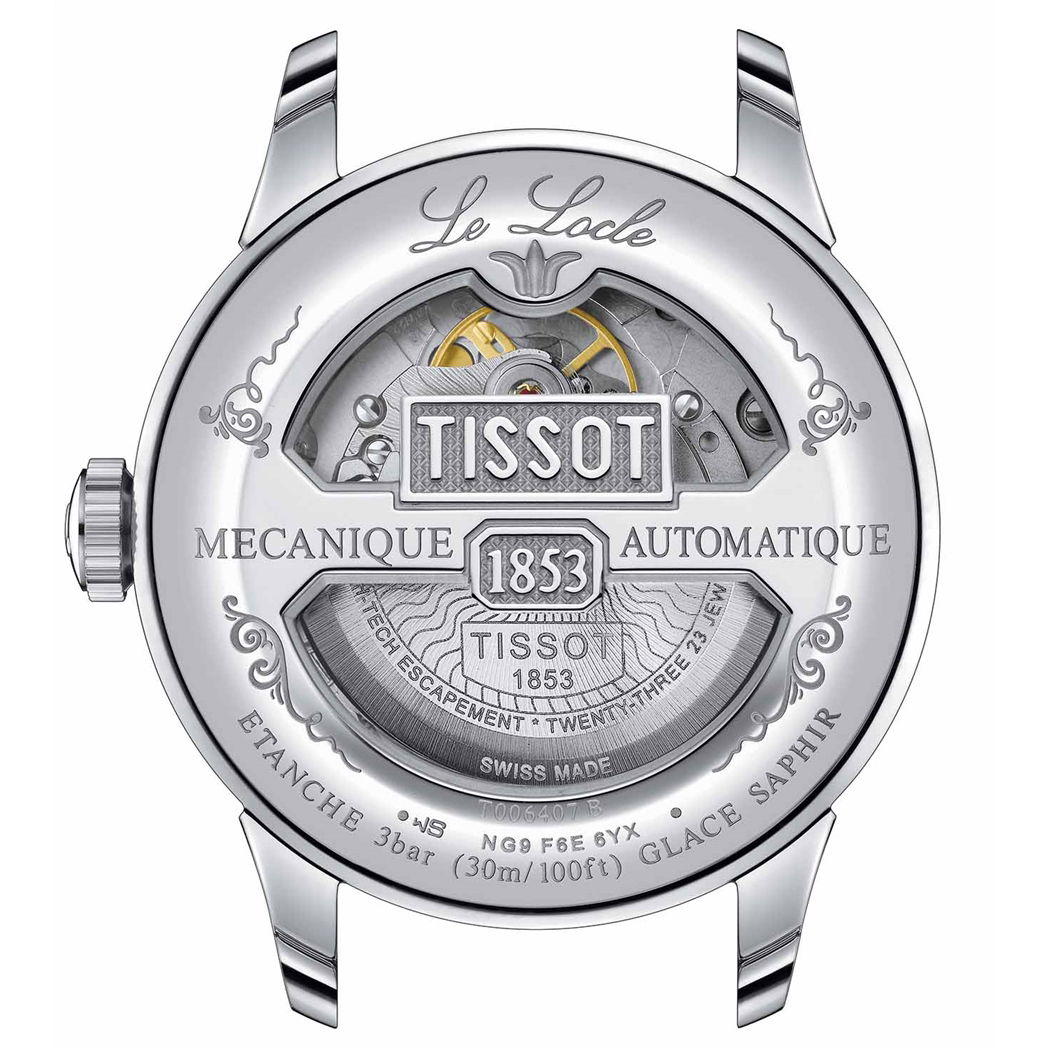 Tissot Le Locle 39.3mm T0064071104300 - Otomatik Erkek Kol Saati (T006.407.11.043.00)