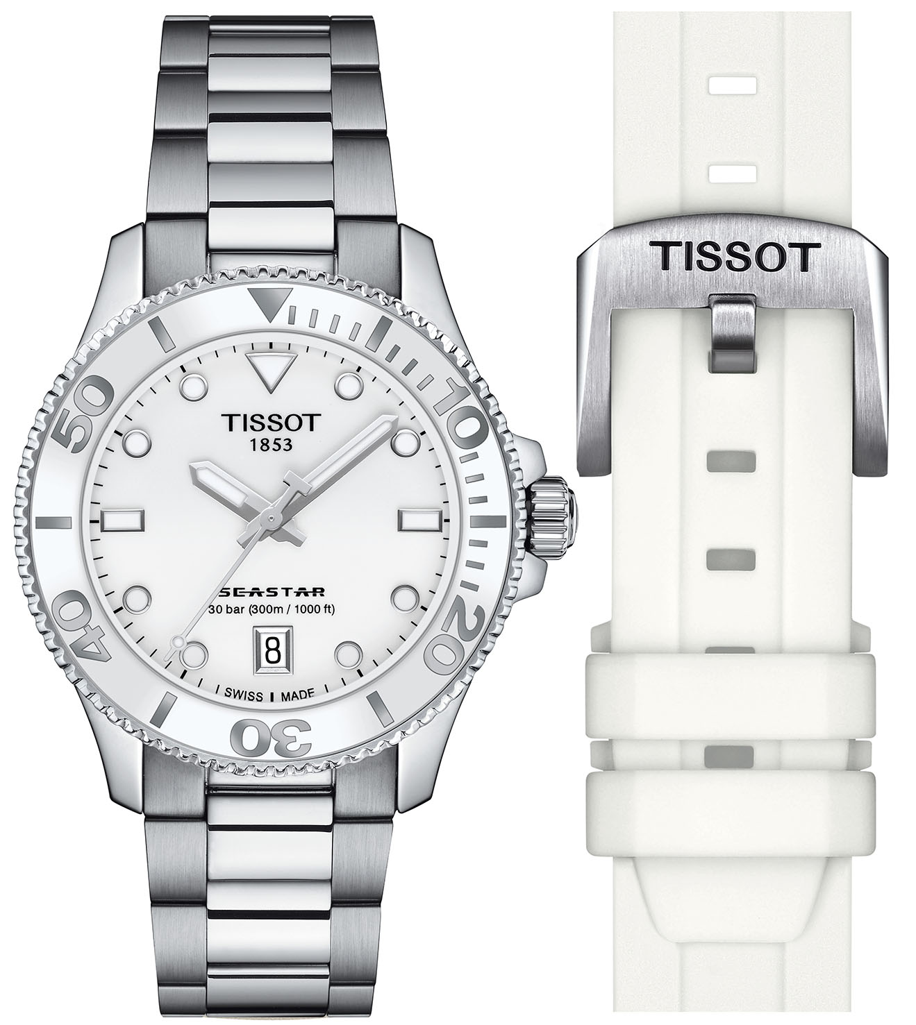 Tissot Seastar 1000 36mm T1202101101100 - Kadın Kol Saati (T120.210.11.011.00)
