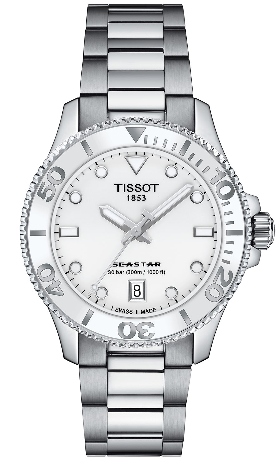 Tissot Seastar 1000 36mm T1202101101100 - Kadın Kol Saati (T120.210.11.011.00)