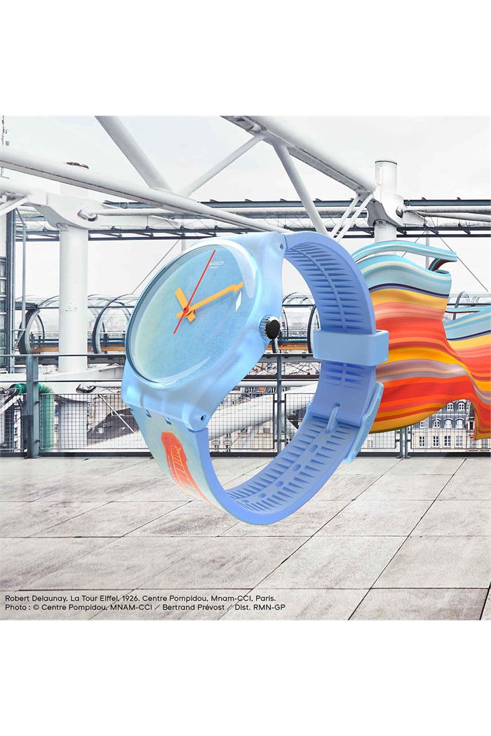 Swatch Gz357 EIFFEL TOWER, BY ROBERT DELAUNAY