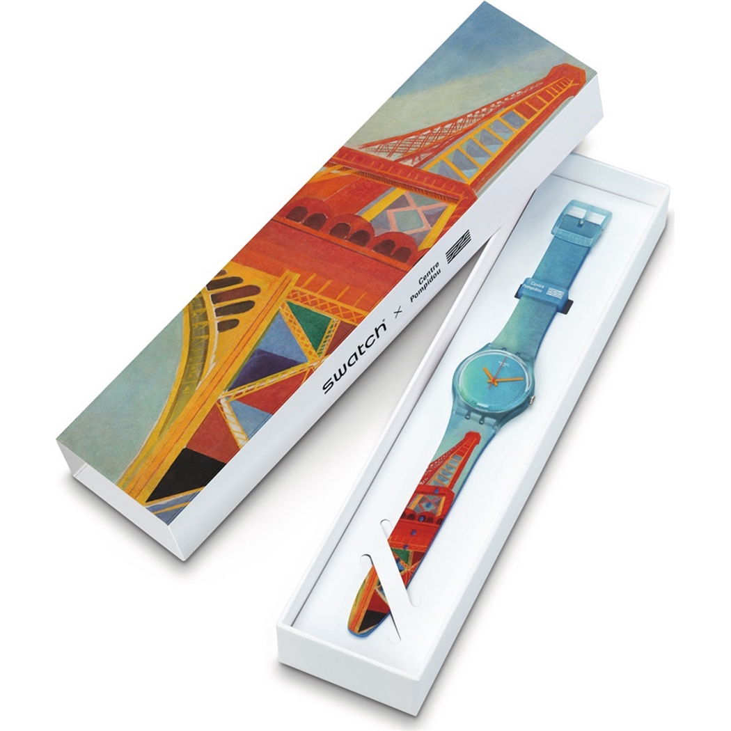 Swatch Gz357 EIFFEL TOWER, BY ROBERT DELAUNAY