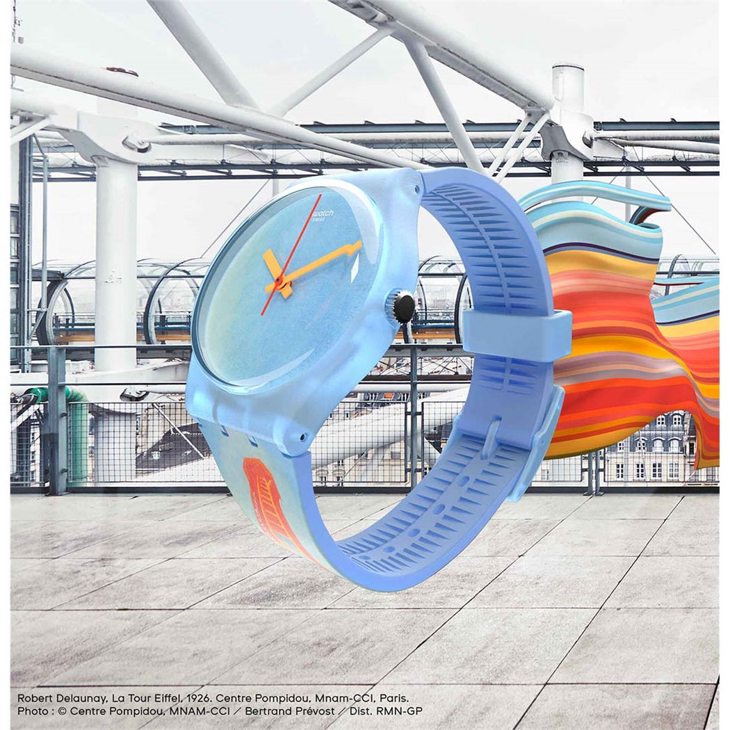 Swatch Gz357 EIFFEL TOWER, BY ROBERT DELAUNAY