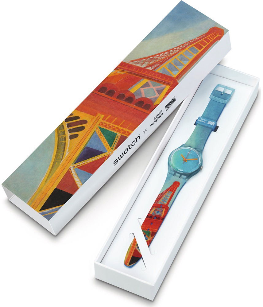 Swatch Gz357 EIFFEL TOWER, BY ROBERT DELAUNAY
