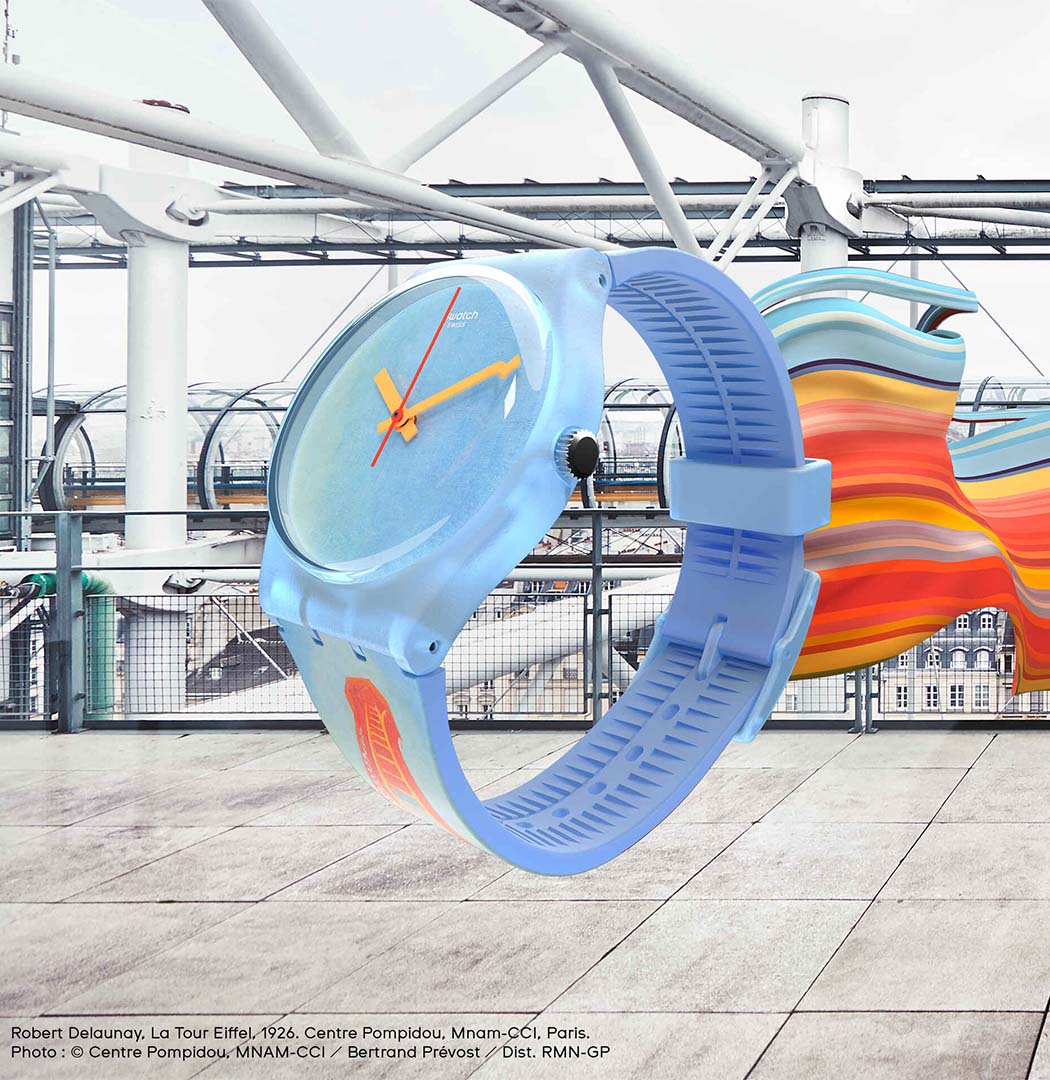 Swatch Gz357 EIFFEL TOWER, BY ROBERT DELAUNAY