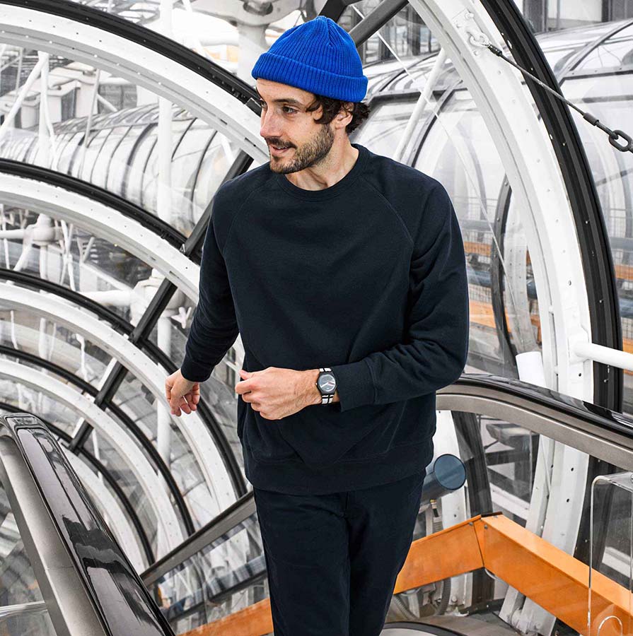 Swatch Suoz344 RED, BLUE AND WHITE, BY PIET MONDRIAN