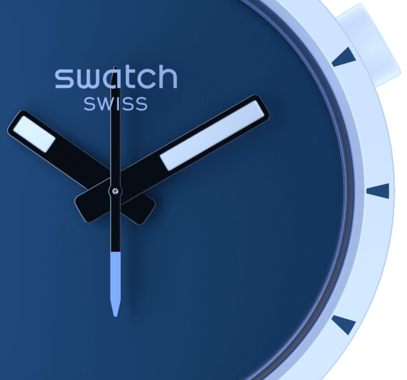 Swatch Sb03n102 BIG BOLD BIOCERAMIC ARCTIC