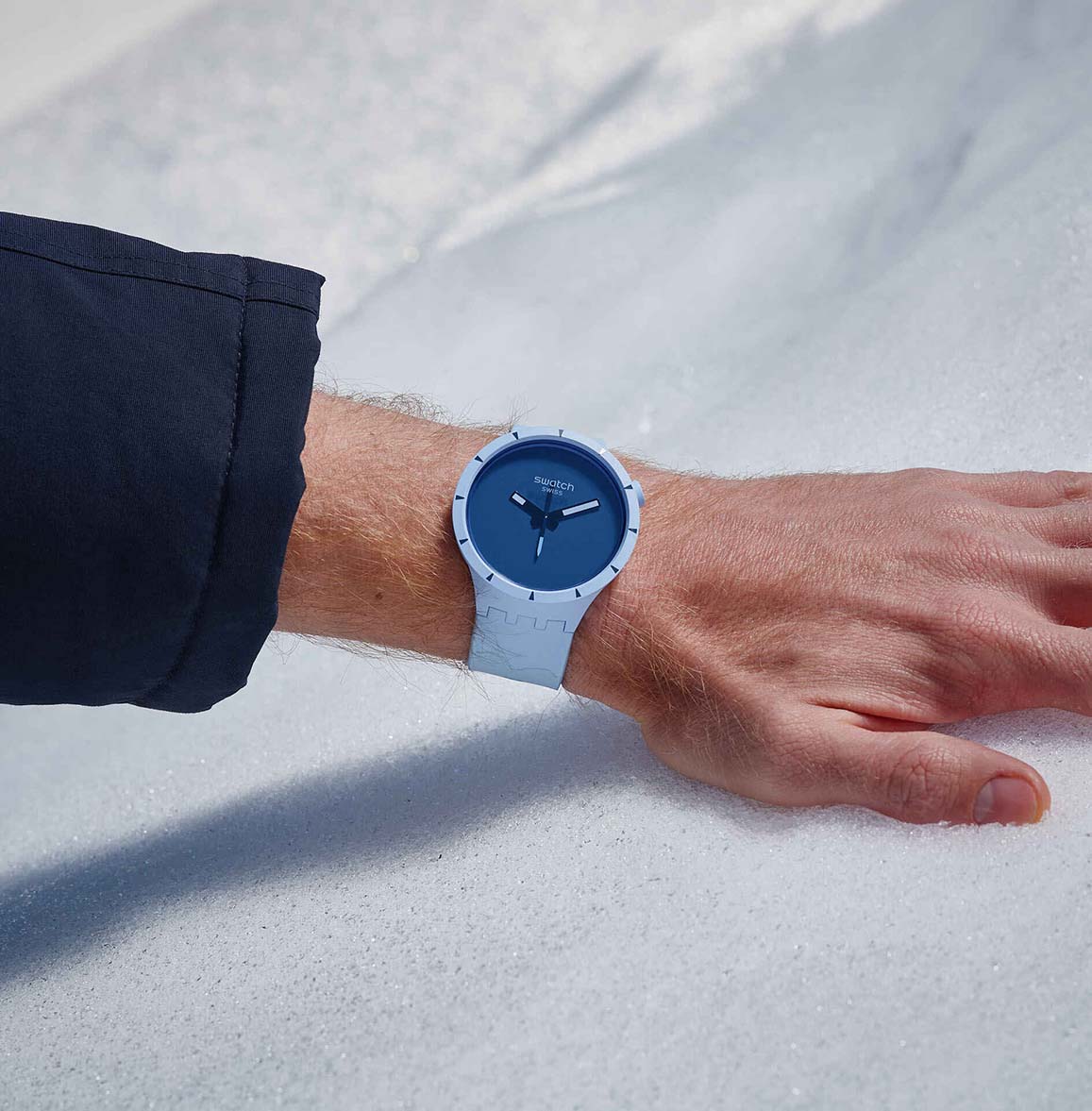 Swatch Sb03n102 BIG BOLD BIOCERAMIC ARCTIC