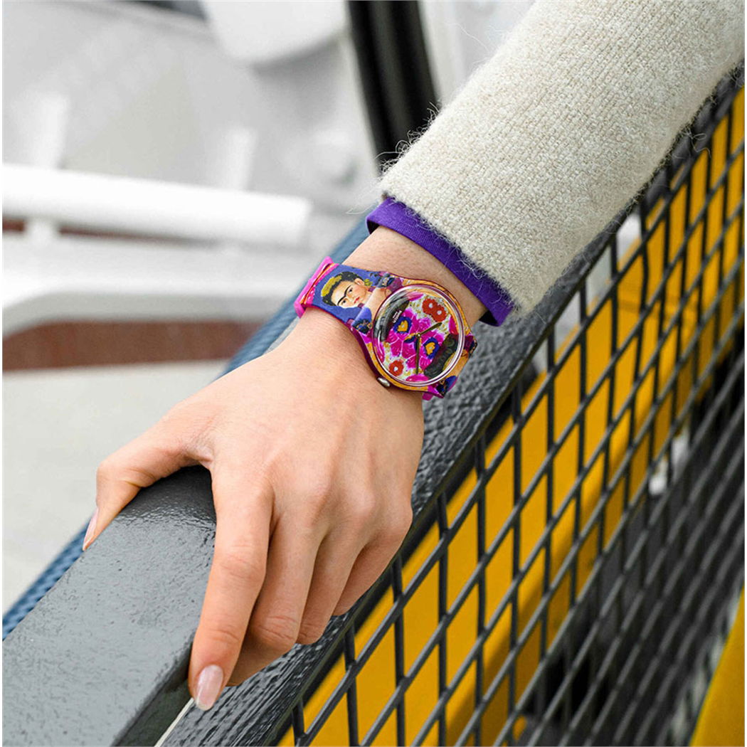 Swatch Suoz341 The Frame, By Frida Kahlo