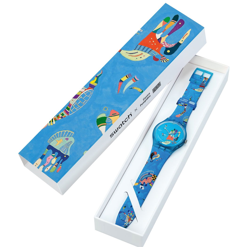 Swatch Suoz342 BLUE SKY, BY VASSILY KANDINSKY