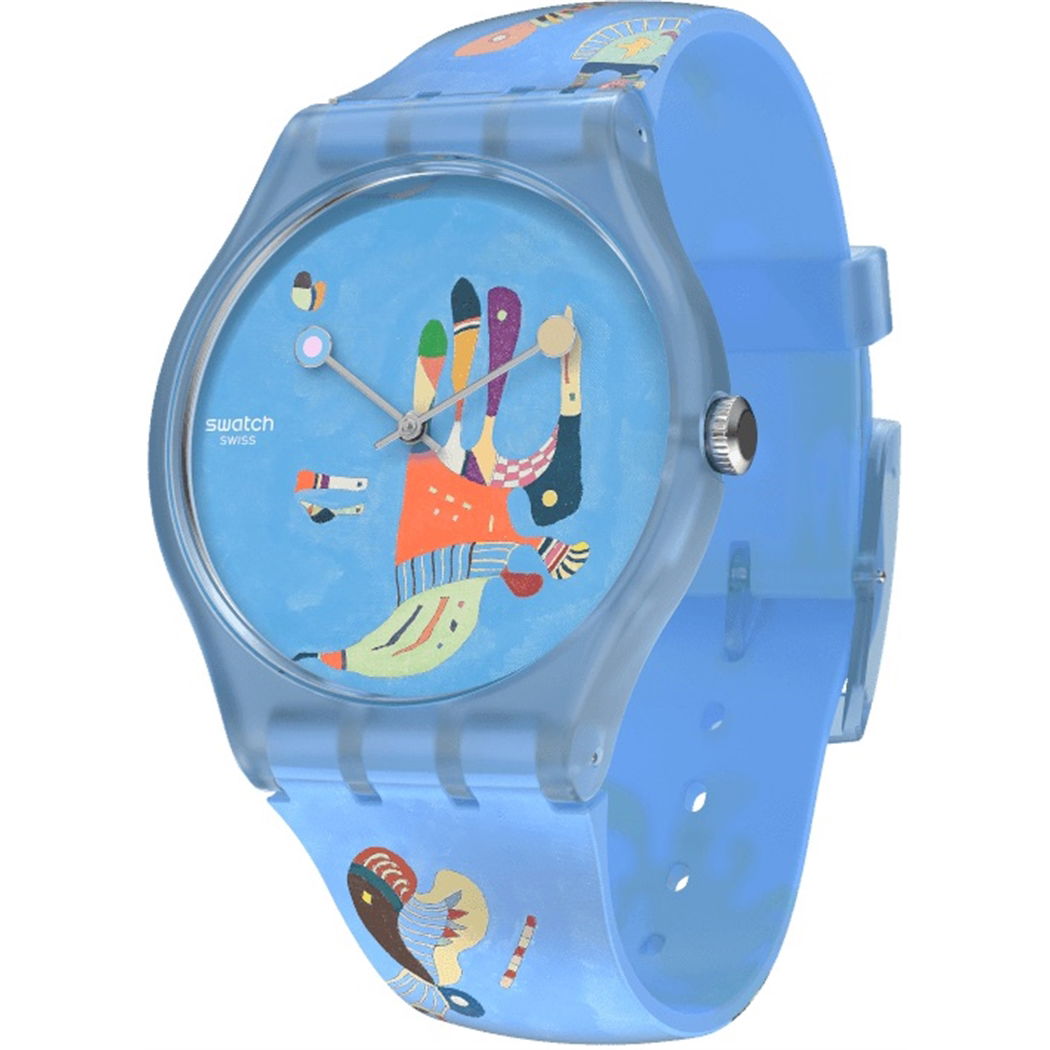 Swatch Suoz342 BLUE SKY, BY VASSILY KANDINSKY
