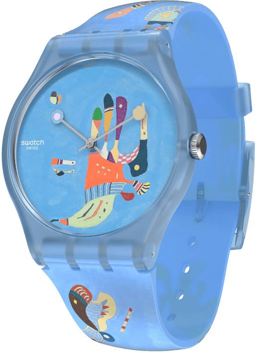 Swatch Suoz342 BLUE SKY, BY VASSILY KANDINSKY