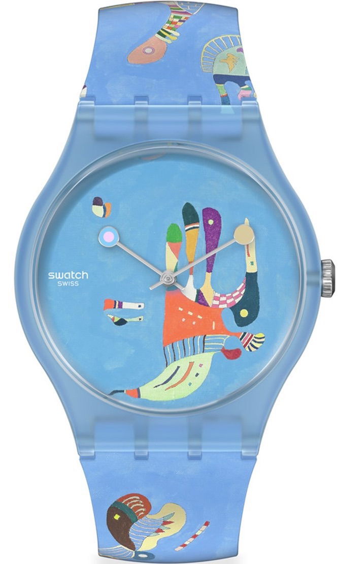 Swatch Suoz342 BLUE SKY, BY VASSILY KANDINSKY