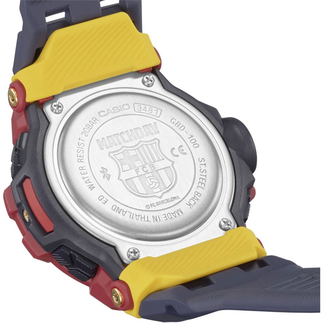 Casio Gbd-100bar-4dr Limitli BARCELONA Özel Saati