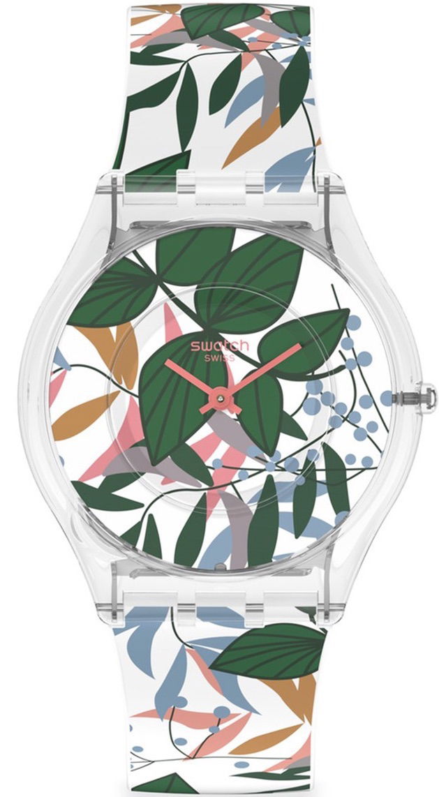 Swatch Ss08k111 LEAVES JUNGLE Kadın Saati