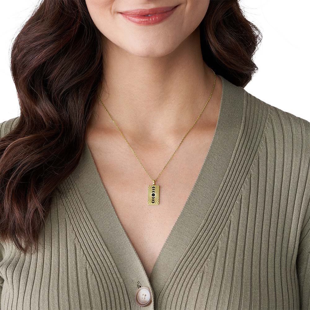 Fossil Jf03887-710 Kadın Kolye