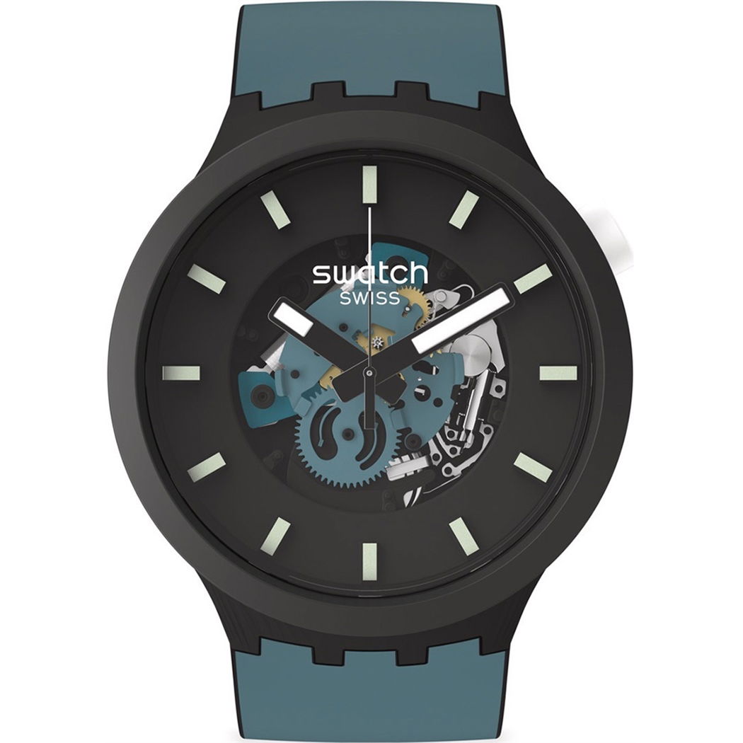 Swatch Sb03b107 NIGHT TRIP Erkek Kol Saati