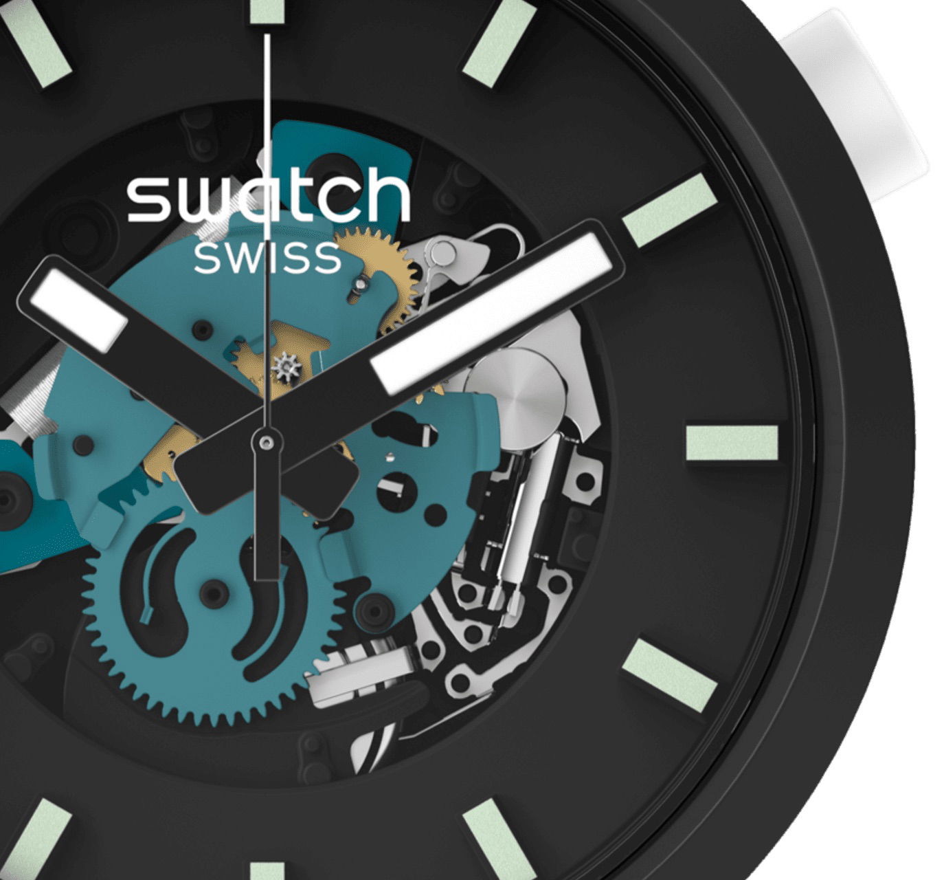 Swatch Sb03b107 Night Trip Erkek Kol Saati