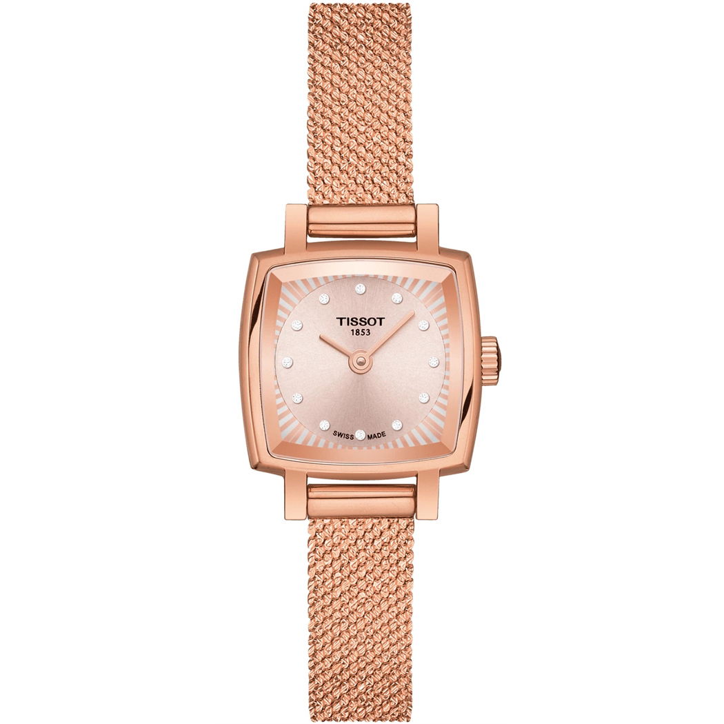 Tissot Lovely Square 20x20mm T0581093345600 - Kadın Kol Saati (T058.109.33.456.00)
