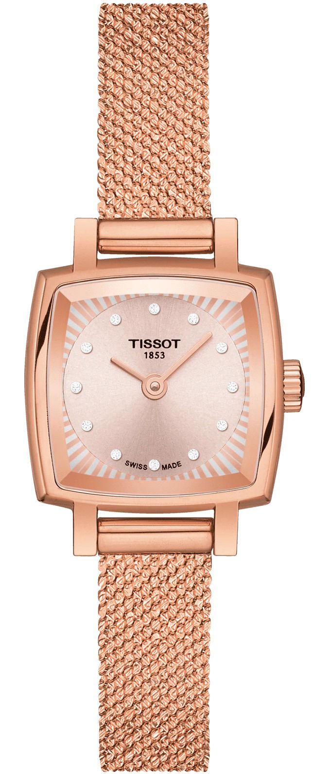 Tissot Lovely Square 20x20mm T0581093345600 - Kadın Kol Saati (T058.109.33.456.00)