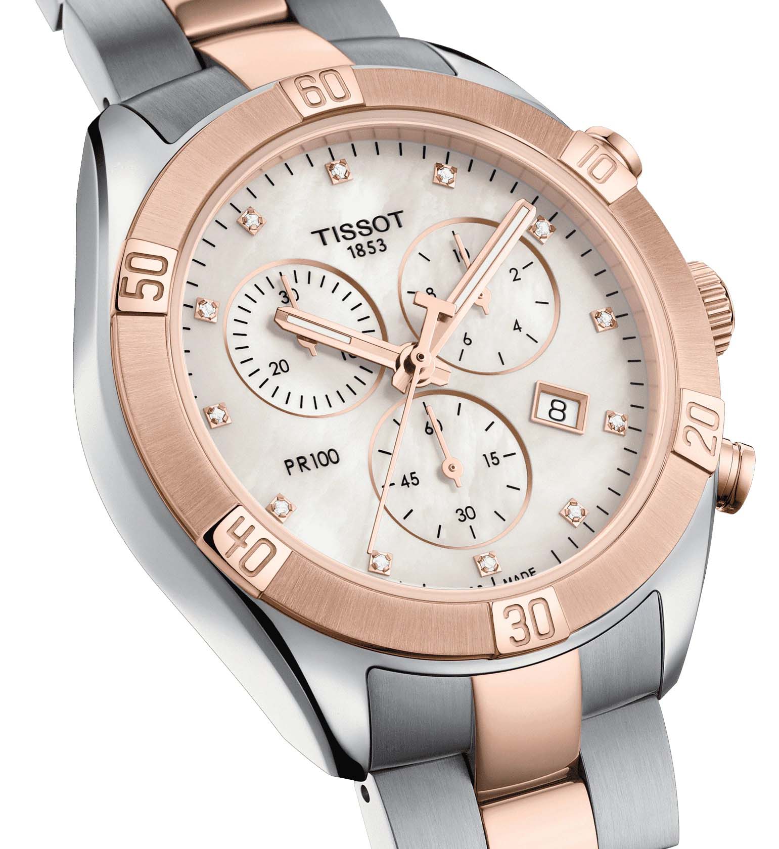 Tissot PR 100 Sport Chic 38mm T1019172211600 - Kadın Kol Saati (T101.917.22.116.00)