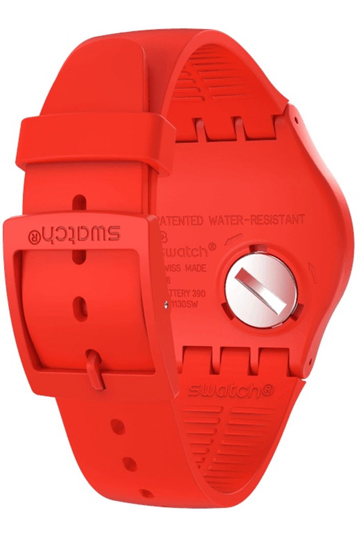 Swatch So29r103 BLUE RINGS RED