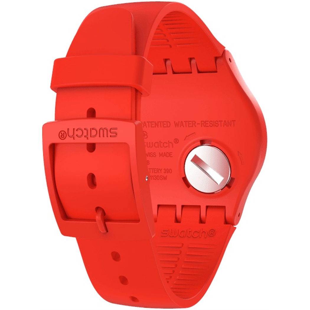 Swatch So29r103 BLUE RINGS RED