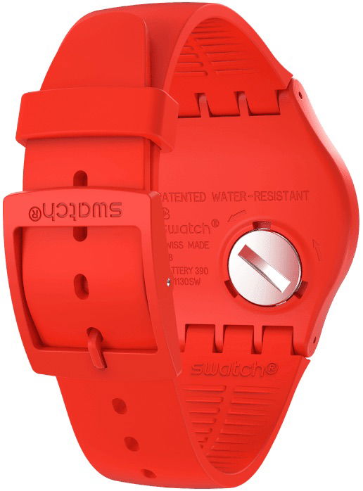 Swatch So29r103 Blue Rings Red Kol Saati