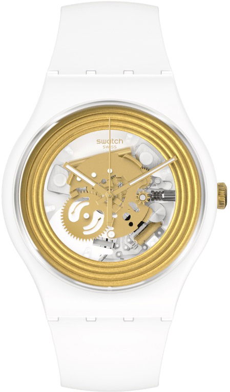 Swatch So29w107 GOLDEN RINGS WHITE